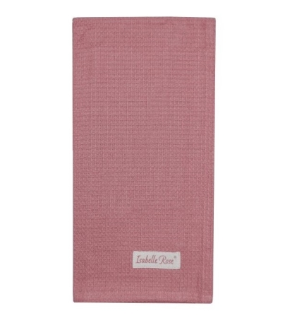 Geschirrtuch Waffelmuster Rosa Pink Baumwolle